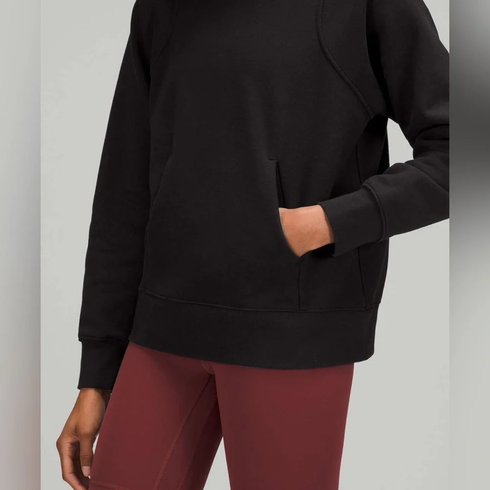 Lululemon Long Sleeve Comfy Workout Gym Loungeful Hoodie Sweatshirt Crewneck